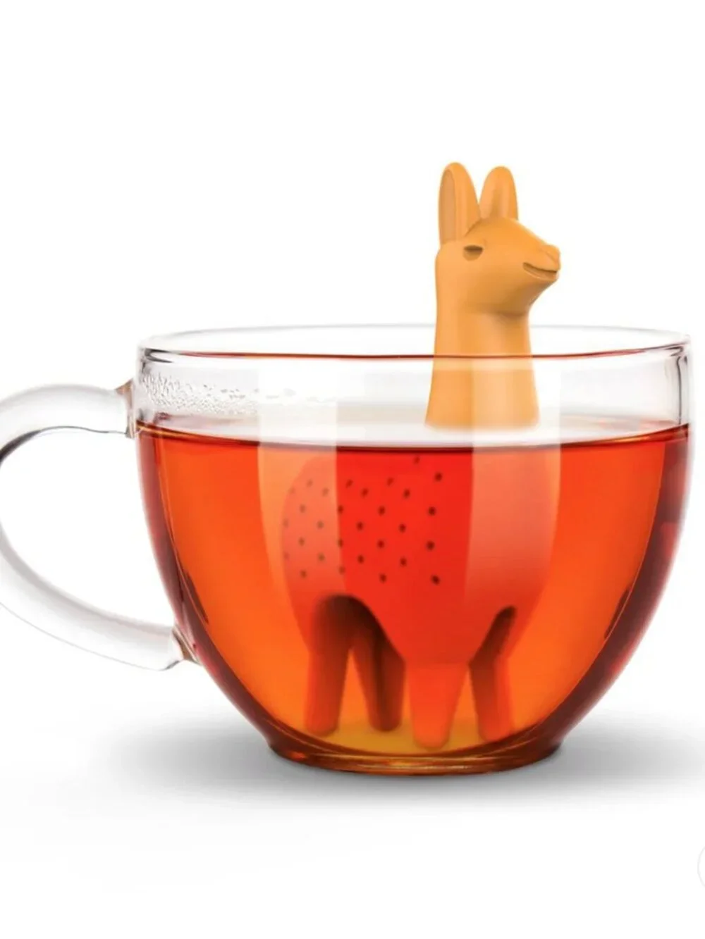 Genuine Fred Como Tea Llama Silicone Tea Infuser